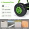 Iron Pedal Powered Ride On Car Go Kart for Kids with Adjustable Seat